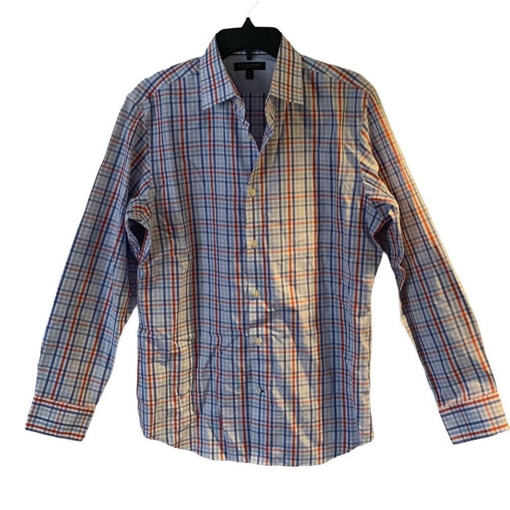 Banana Republic Non Iron Slim Fit Long Sleeve Shirt Sz Med
